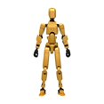 thumbnail image 5 of T13 3d Action Figure, 3d Printed T13 Multi-Jointed Movable Robot, Lucky 13 for Collectors Desktop Decorations,Creative Assembly And Decompression Toys 6pc, 5 of 7