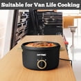 thumbnail image 2 of Hytric Hot Pot Electric, 2.5L Portable Electric Pot with Non-Stick Coating, Multi-functional Cooker for Stir Fry, Steak, Noodles, Soup, Portable Rame, 2 of 8