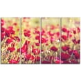 thumbnail image 2 of Fantastic View of Wild Poppy Flowers - Large Flower Canvas Art Print, 2 of 3