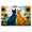 Color3, variant on Jigsaw Puzzles For Adults 1000 Pieces Tropical Greenery Watercolor Leaf Jungle Botanical Wooden Puzzles Birthday Gift Challenging Difficult Puzzles Decompression Family Game Gift