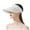 White, variant on Womens Hat Summer Wide Brim Straw Visor Sun Hat Beach Cap Desert Hats for Men