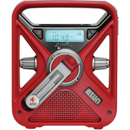 Eton Portable AM/FM Radio Red ARCFRX3