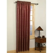 Home Trends Morocco Brocade Window Panel, Burgundy & Gold