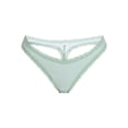 thumbnail image 4 of No Boundaries Women's Thong Panty Cotton Lace, 1-pack, Sizes XS-XXXL, 4 of 5
