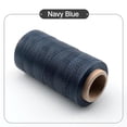 thumbnail image 1 of BUYISI 1.0Mm 70M Round Waxed Thread For Leather Craft Sewing Diy Jewelry Handmade Braided Polyester Cord Wax Coated Strand Strings Navy Blue, 1 of 5