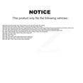 thumbnail image 2 of TMC Front Rear Suspension Shock Absorbers Kit for Car C1500 Chevrolet GMC C2500 C3500 Express 3500 Savana - Left Right Side (Driver Passenger) K78-100178, 2 of 2