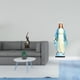 thumbnail image 2 of Estatua abstracta de resina con forma de llama, escultura de arte moderno, figura religiosa, recuerdo católico para sala de estar, dormitorio, oficina, 2 of 8