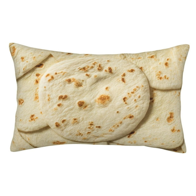 Balery Taco Tortillas Funda de Cojín Estampada, Regalos para Mujeres, Regalos de Amor para Ella, Regalos para Novia o Esposa, Funda de Almohada-20"x30"