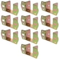 thumbnail image 4 of LEXSOMEO 10pcs Fence Bracket Galvanized Iron Brackets Wood Rail Support Bracket Fence Repair Kit, 4 of 5