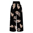 thumbnail image 3 of WILLBEST Pantalones Casuales para Mujer: Cómodos Pantalones Largos de Pierna Ancha con Cordón En La Cintura Alta para Uso Diario. Mediana, 3 of 3