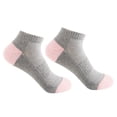 thumbnail image 4 of Daznico Women Mesh Breathable Ankle Athletic Socks Ribbed Knit Moisture Wicking Stretch Comfort for Running Walking Sports Daily Casual Outdoor Wear, 4 of 4