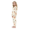 thumbnail image 4 of Fluffy Pajamas Set Fuzzy Winter Warm Pj Sets Pullover Tops and Long Pants Red Dog X-Small, 4 of 8