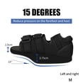 thumbnail image 4 of Offloading Post Op Shoe Forefoot Foot Shoes for Broken Toe Surgery Non Weight Bearing Medical Shoes for Men and Women(X-Larger), 4 of 6