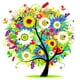 thumbnail image 2 of Cuadros Decorativos 5D árbol de las cuatro estaciones diamante pintura punto de cruz decoración del hogar verano DQrwqpou Nuevos Originales, 2 of 7