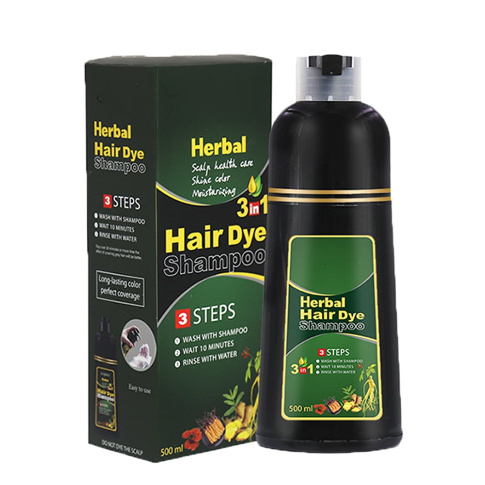 Herbal Hair Dye Shampoo Natural NonScalp Hair Care MultiColor Hair