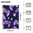 thumbnail image 3 of Spiral Notebooks Gaming Joystick and Star 60 Sheets 120 Pages A5 Journal Notepad 8.3x5.7 Inch Thick Adjustable College Ruled Paper, 3 of 8