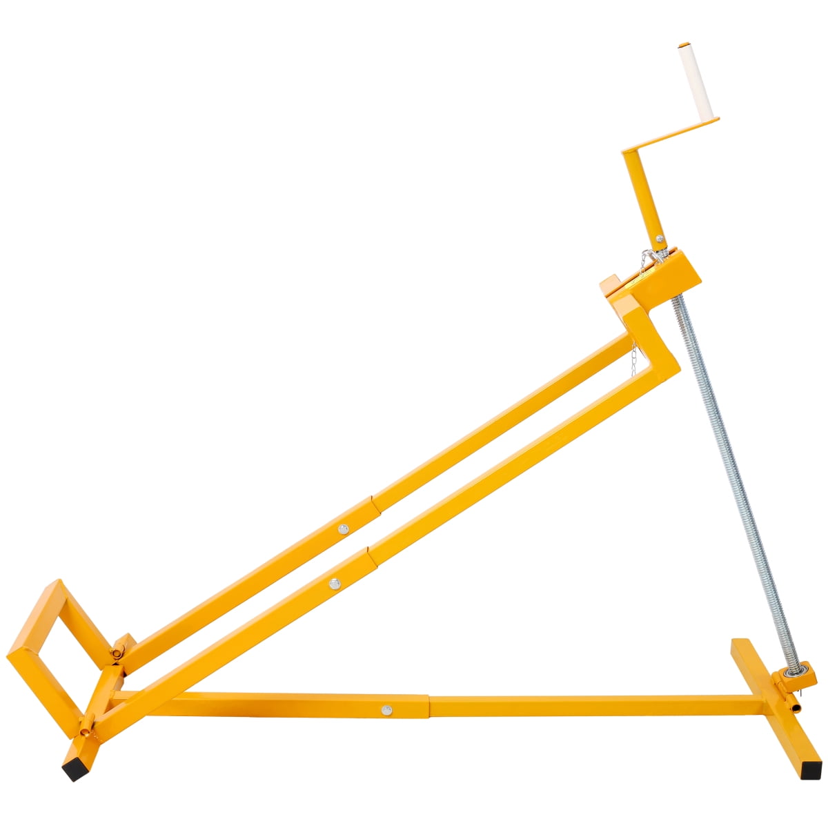 Easy Lawn Mower Lift for Riding Tractors , 800 Lbs Capacity Lawn Tractor Lifter, Ride-on Mower, Cleaning Aid, Universal, Lawn Tractor Lift, Lawn Tractor + 45 ° Tilt Adjustable, Yellow