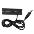 thumbnail image 3 of Card Reader  Magnetic Stripe 3 Tracks Durable Credit Card Reader  Encoder Reader Door Entry Systems For Pos Plug And Play Device Loyalty, 3 of 8