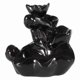 thumbnail image 1 of Glazed Ceramic Incense Burner Holder Cones Backflow Censer Home, 1 of 4