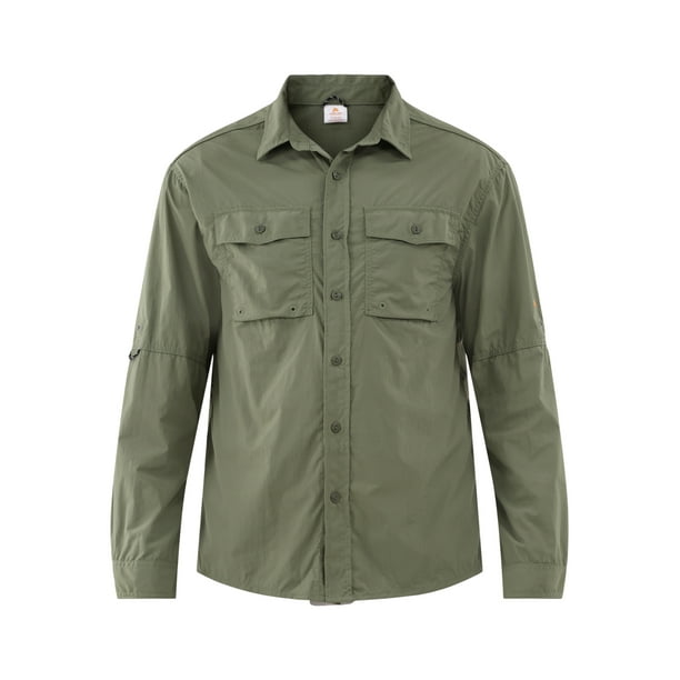 Ozark Trail Men's & Big Men's Upstream Shirt with Long