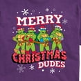 thumbnail image 2 of Teenage Muntant Ninja Turtles - Merry Christmas Dude  - Men's Short Sleeve Graphic T-Shirt, 2 of 4