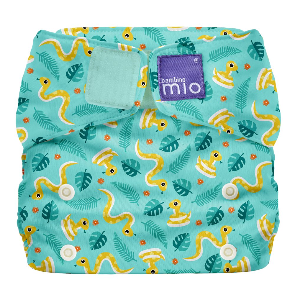 Bambino Mio, miosolo allinone cloth diaper, jungle snake Walmart