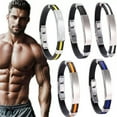 thumbnail image 2 of QQTDFG Waterproof Stainless steel Detox Wristband-Black, 2 of 9
