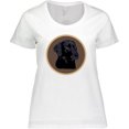 thumbnail image 3 of Inktastic Black Lab Dog Labrador Retriever Women's Plus Size T-Shirt, 3 of 5