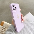 thumbnail image 2 of Funda de teléfono de TPU estilo coreano para iPhone, carcasa de Color caramelo para iPhone 14 Pro Max, 13, 12, 11 Pro, XS Max, X, XR, SE 2020, 7, 8, 14 Plus, corazón de amor Fivean unisex, 2 of 2