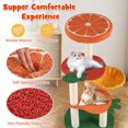 thumbnail image 2 of Gymax Multi-level Cat Tree Cute Fruit World Cat Tower w/ Fruit-shaped Platforms, 2 of 10