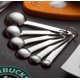 thumbnail image 4 of Stackable Stainless Steel Spoons Measuring Spoons Coffee Powdered Set of 6 Sizes, 4 of 5