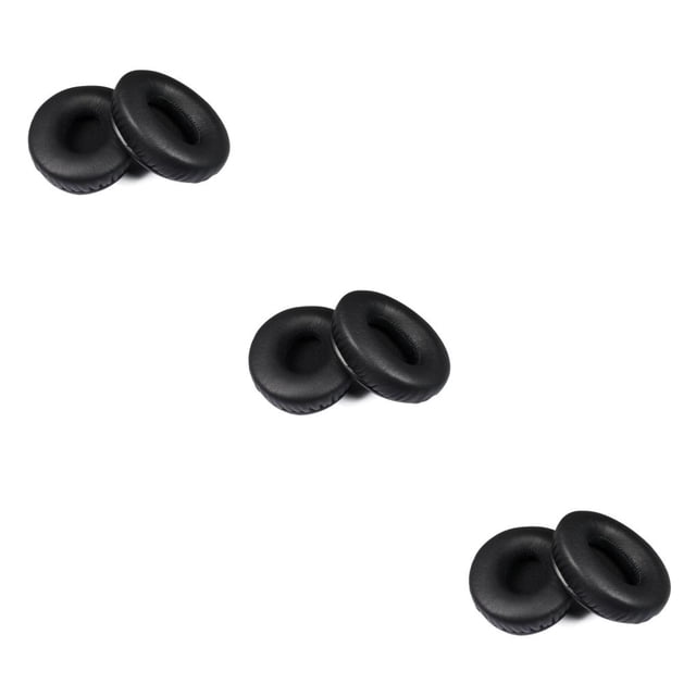 Sidaley 1 par de auriculares, almohadillas redondas, esponja viscoelástica transpirable, repuesto de piezas de reparación de malla fina para Solo 1,0 Type1 NO1