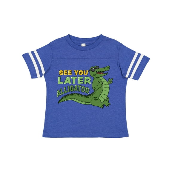 Inktastic See You Later Alligator with Black Sunglasses Boys or Girls Toddler T-Shirt