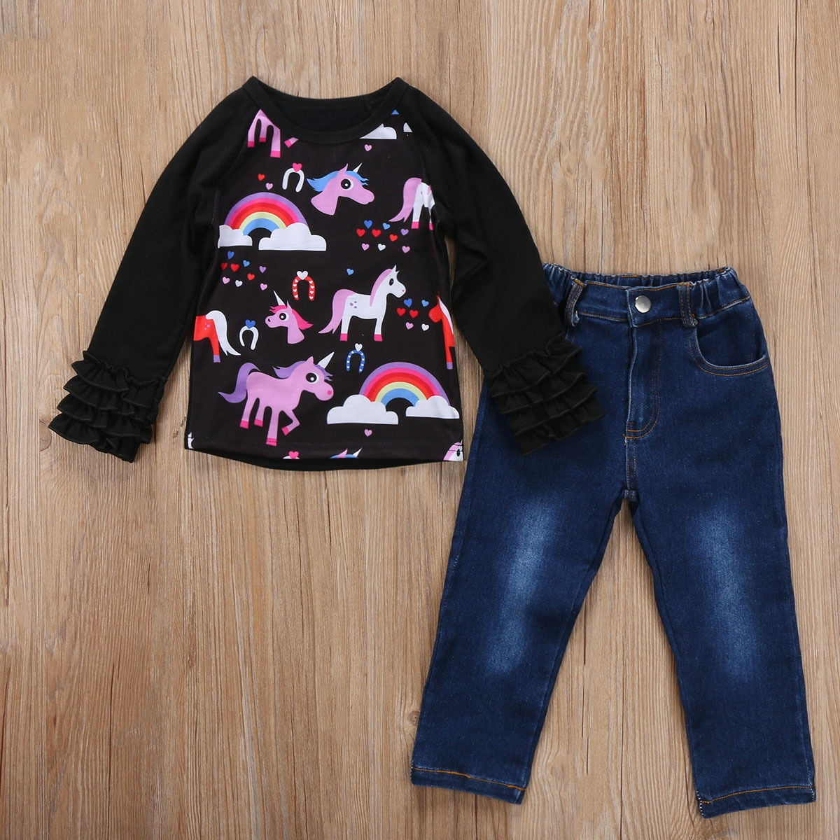 unicorn shirt and pants