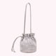 thumbnail image 5 of Bolso Hobo Tipo Cubo Bsvklp para Mujer Bandolera Cuero PU con Cordón Plisado, 5 of 9