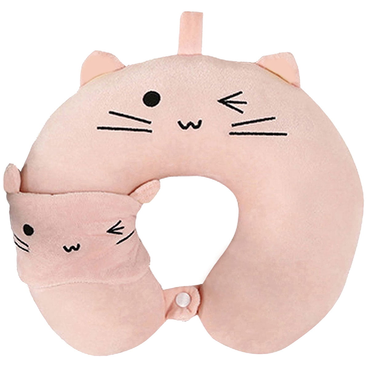 Neck Pillow Super Soft U Shaped Cushion Cute Cartoon Travel Pillow