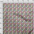 thumbnail image 3 of oneOone Velvet Yellow Fabric Tropical Fabric For Sewing Printed Craft Fabric By The Yard 58 Inch Wide, 3 of 5
