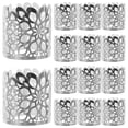 thumbnail image 1 of 50pcs Paper Napkin Rings Disposable Serviette Ring Serviette Ring Decors, 1 of 8