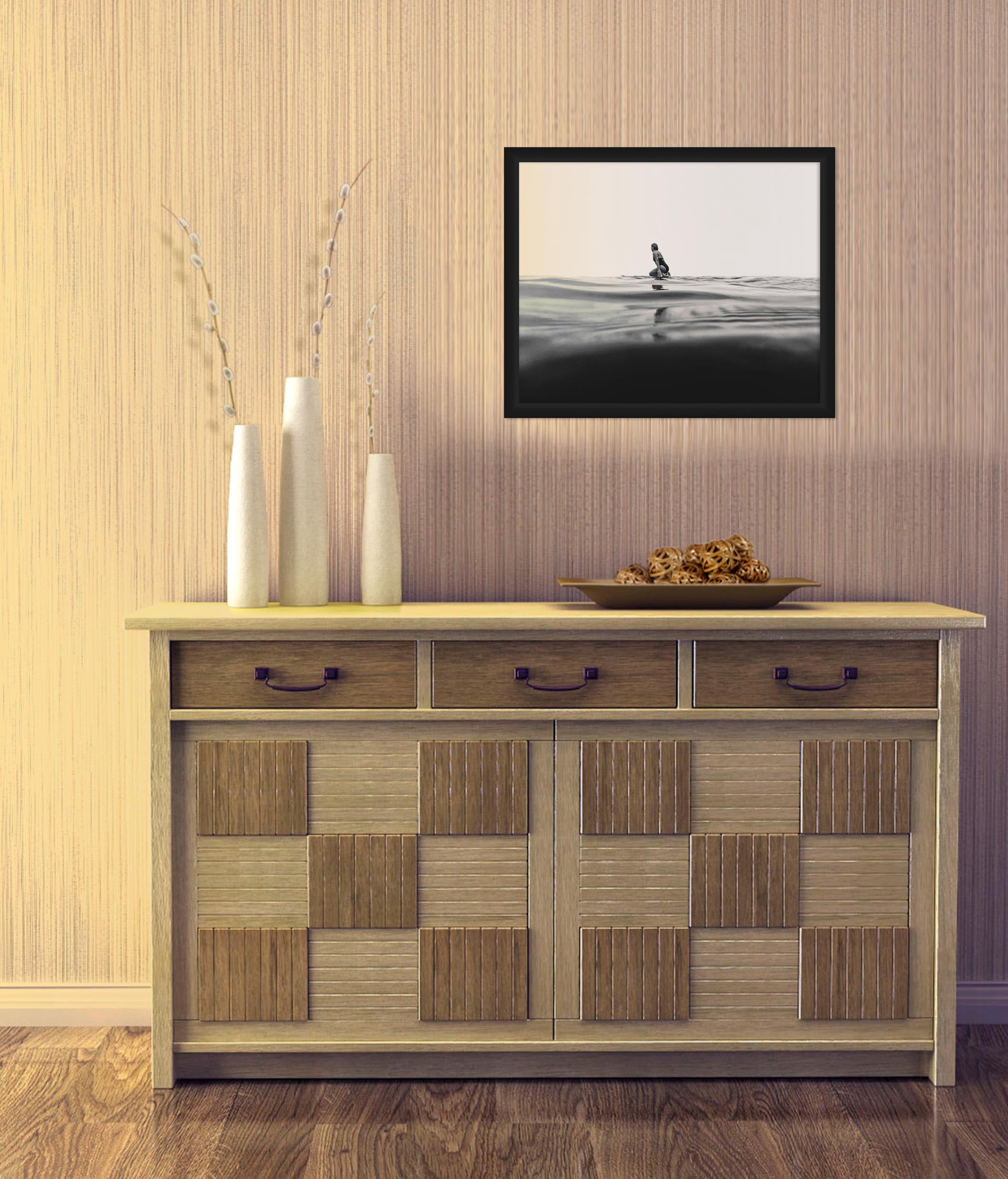 PTM Images Heron Framed Canvas Wall Art
