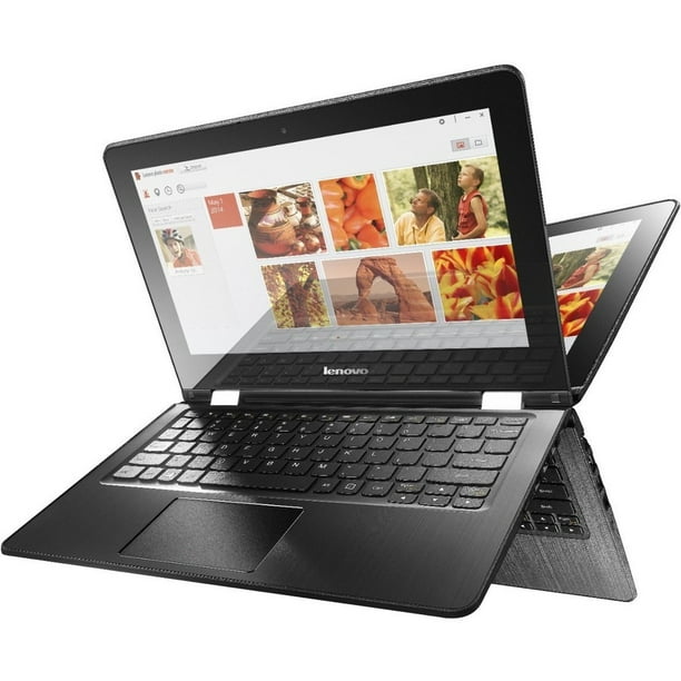 Lenovo 14 Full Hd Touchscreen 2 In 1 Laptop Intel Core I5 I5 6200u 8gb Ram 256gb Ssd Windows 10 Home English Black 80r30017us Walmart Com Walmart Com