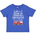 thumbnail image 3 of Inktastic Future Firefighter Like Daddy Boys Toddler T-Shirt, 3 of 5