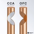 thumbnail image 4 of Cable eléctrico de calibre 16, rectificado, aluminio revestido de cobre, 4 of 9