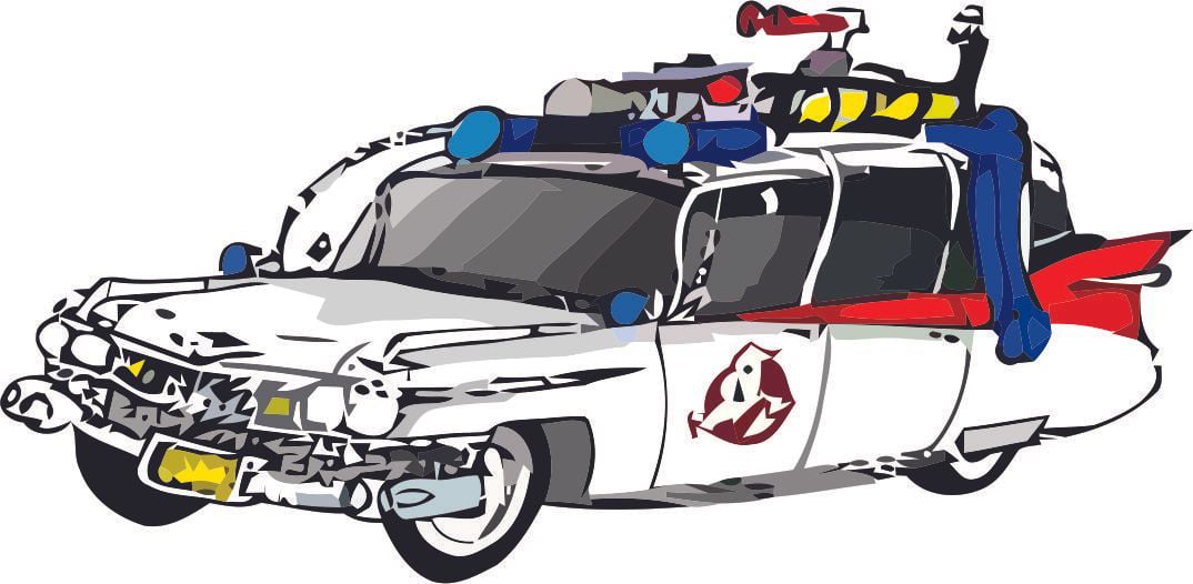 Ghost Busters Car Cartoon Show Ghosts Spooky Halloween Characters Movies  Boys Boy Wall Decals TV Movie Character Design Kids Kid Vinyl Art Decor  Wall Decals Decal Walls Sticker Rooms Size (12x20 inch) -