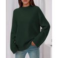 thumbnail image 6 of BTFBM Sweaters for Women Casual Crewneck Long Sleeve Loose Ribbed Knit Pullover Sweater Winter Clothes Fall Outfits, 6 of 8
