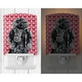 thumbnail image 2 of Black Standard Poodle Hearts and Love Ceramic Night Light, 2 of 2