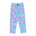 thumbnail image 4 of Xecao Purple Dragon Scales Women's Straight Lounge Pajama Pants: The Epitome of Relaxed Sleepwear, 4 of 9