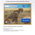 thumbnail image 2 of ArtToFrames 38.6x29.5 Inch - 98x75 CM Gold Puzzle Frame for 2000 piece Puzzles.1.25 Inch Custom MDF Puzzle Frames, Classic Gold - Comes with Economy Acrylic, 2 of 6