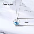 thumbnail image 2 of Fashion 925 Silver Necklace Pendant Cute Tail Jewelry Cubic Zircon Women, 2 of 6