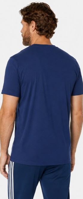Adidas Men's Athletic Training T-Shirt Blue photo 3