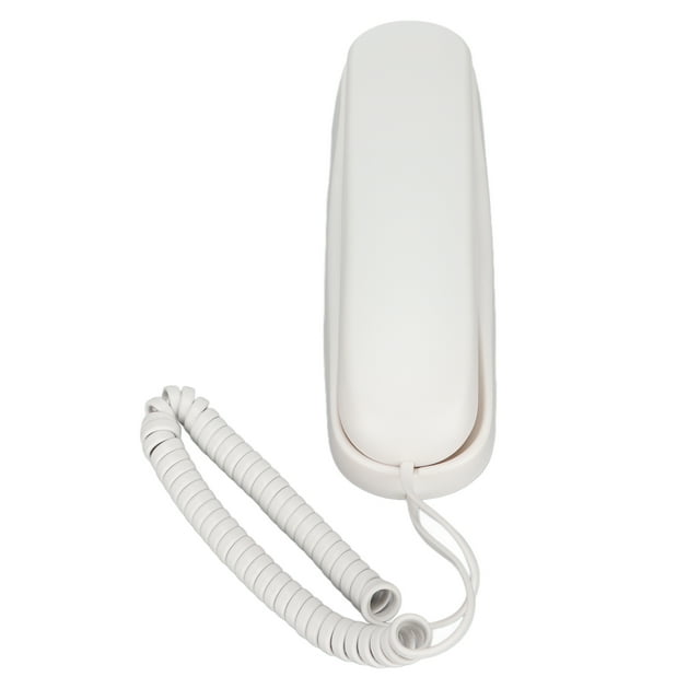 Teléfono de Montaje en la Pared, Función de Pausa Función de Silencio Función Muda fsk Dtmf Función de Doble Batería Mini Telefono de Pared Para la Escuela para el